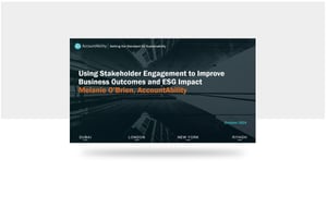 Accountability presentation cover