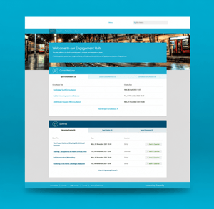Engage 360 portal by Tractivity