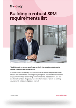 SRM Requirements List | Tractivity