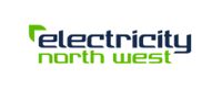 Electricity North West logo, a electricity distribution network operator, a Tractivity customer